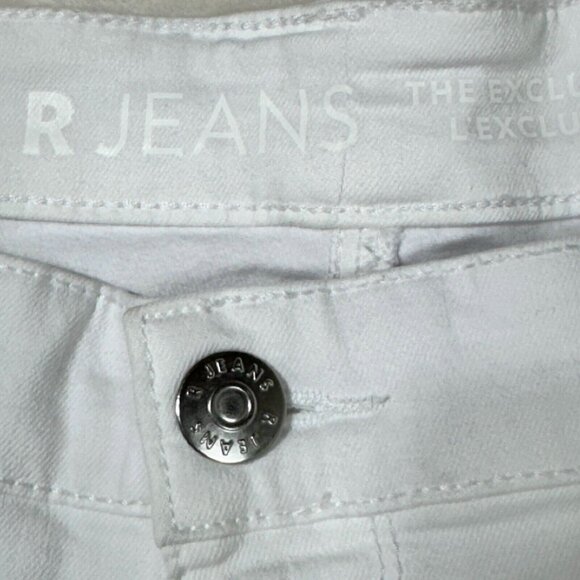 Reitmans R Jeans Women’s 36 White Ankle Pants "The Exclusive" - Casual Bottoms - Picture 11 of 14